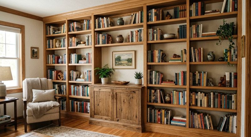 Bookcase Installation in Durham, NC