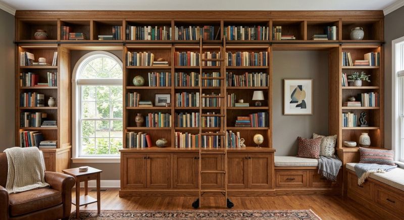 Bookshelves Installation in Winston Salem, NC