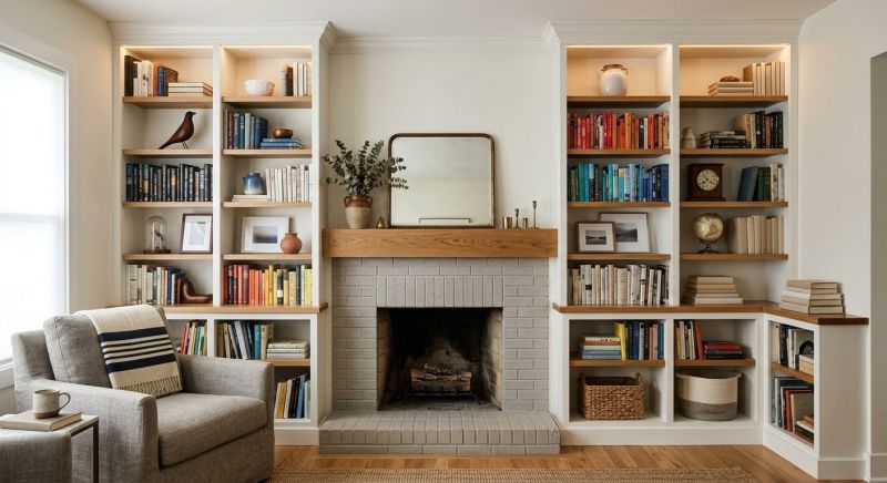 Built In Shelving Service in Durham, NC