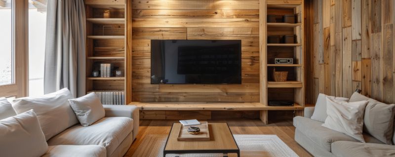 Built In Tv Cabinetry in Durham, NC