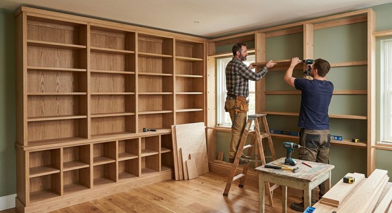 Bookshelves Installation in Alexandria, VA