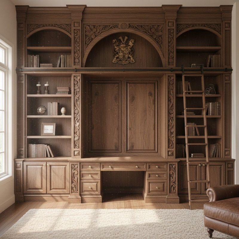 Custom Bookshelves Service in Winston Salem, NC