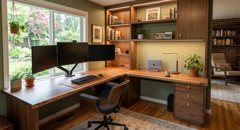 Custom Desk Installation in Fairfax, VA