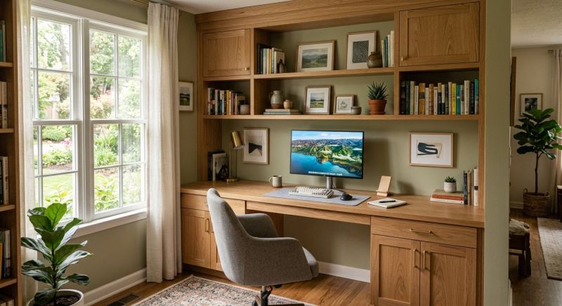Custom Desk Installation in Fairfax, VA