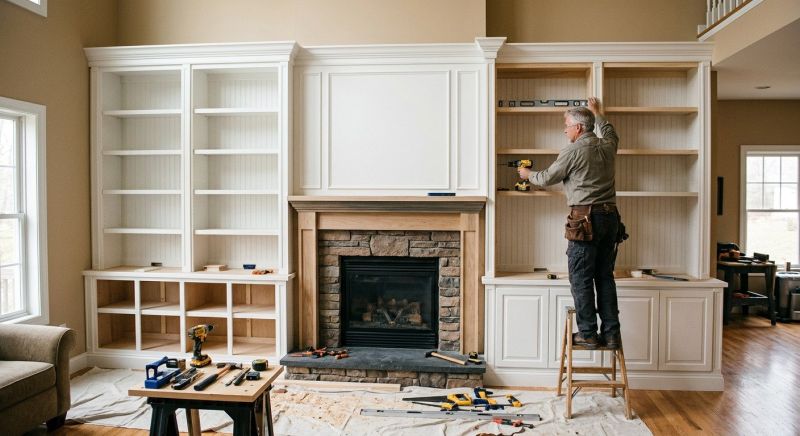 Fireplace Built Ins Installation in Woodbridge, VA