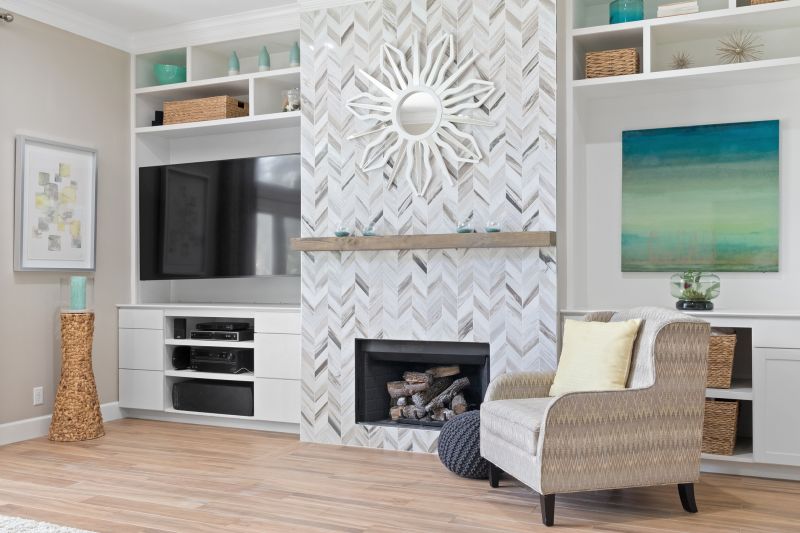 Fireplace Cabinet Installation in Charlotte, NC