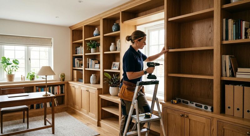 Library Shelving Installation in Durham, NC