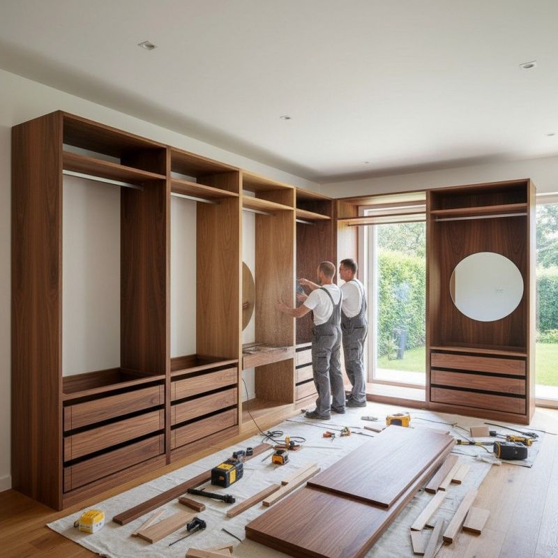 Mudroom Carpentry Installation in Fairfax, VA
