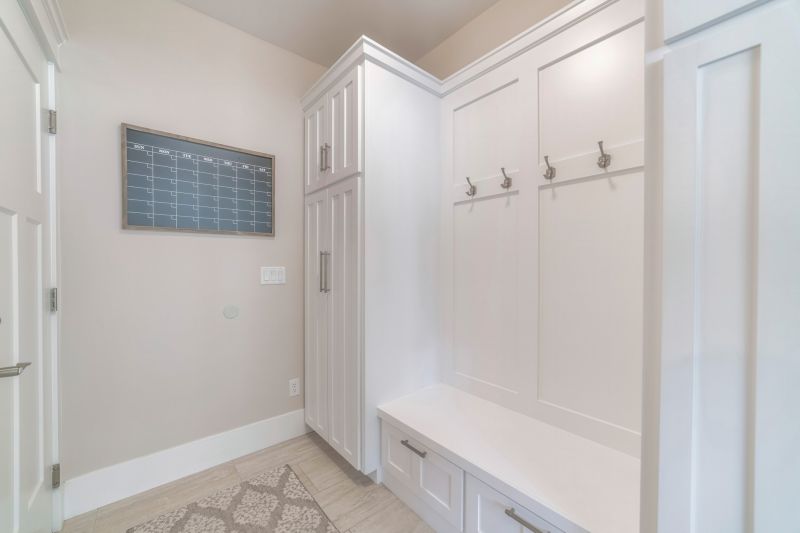Mudroom Shelving Installation in Durham, NC
